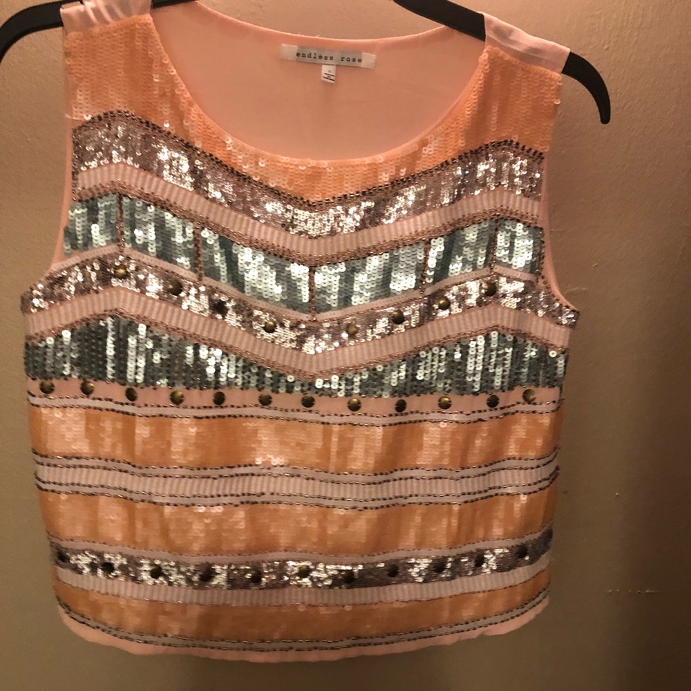 Endless Rose sequin top